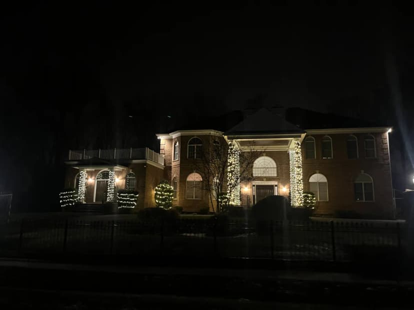 Christmas light installation in McLean, Virginia by Light DMV — professional holiday lighting service