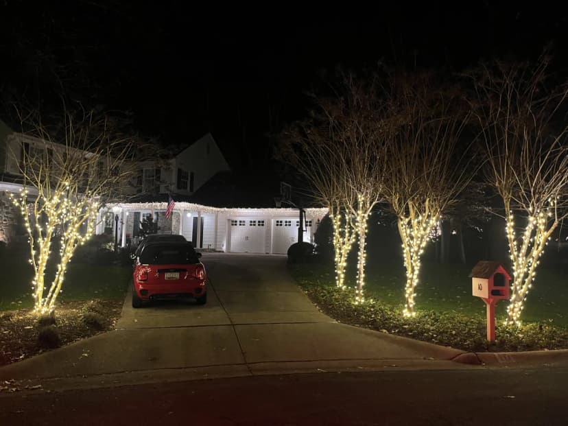 Christmas light installation in Potomac, Maryland by Light DMV — professional holiday lighting service