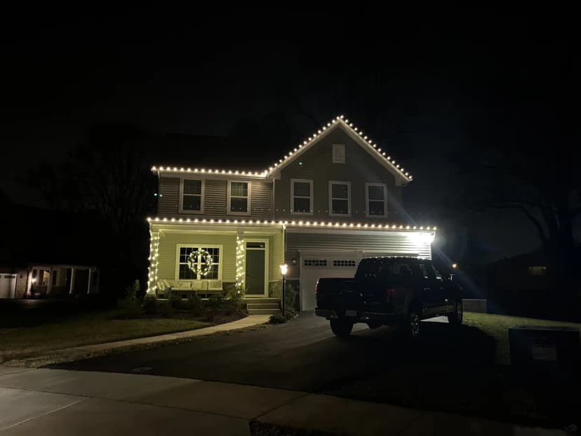 Christmas light installation in Rockville, Maryland by Light DMV — professional holiday lighting service