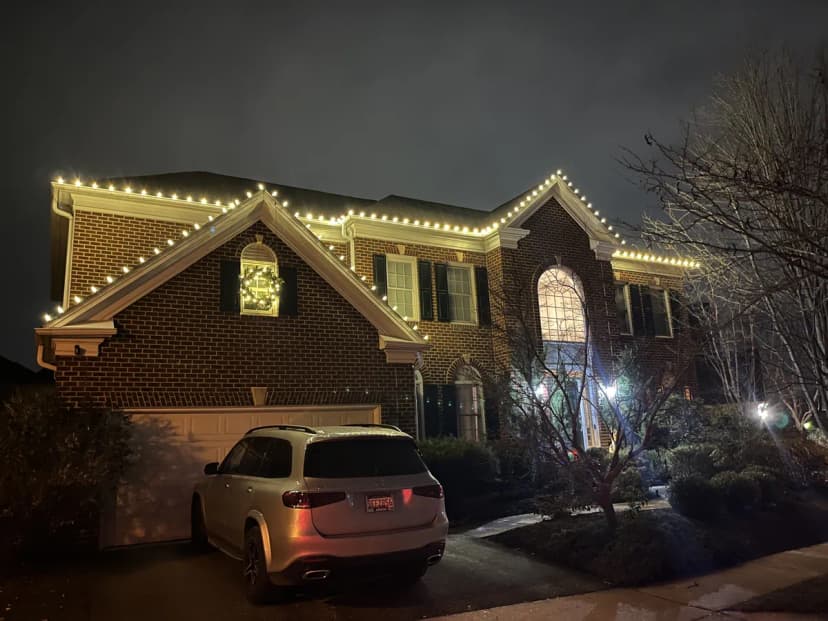 Christmas light installation in Rockville, Maryland by Light DMV — professional holiday lighting service