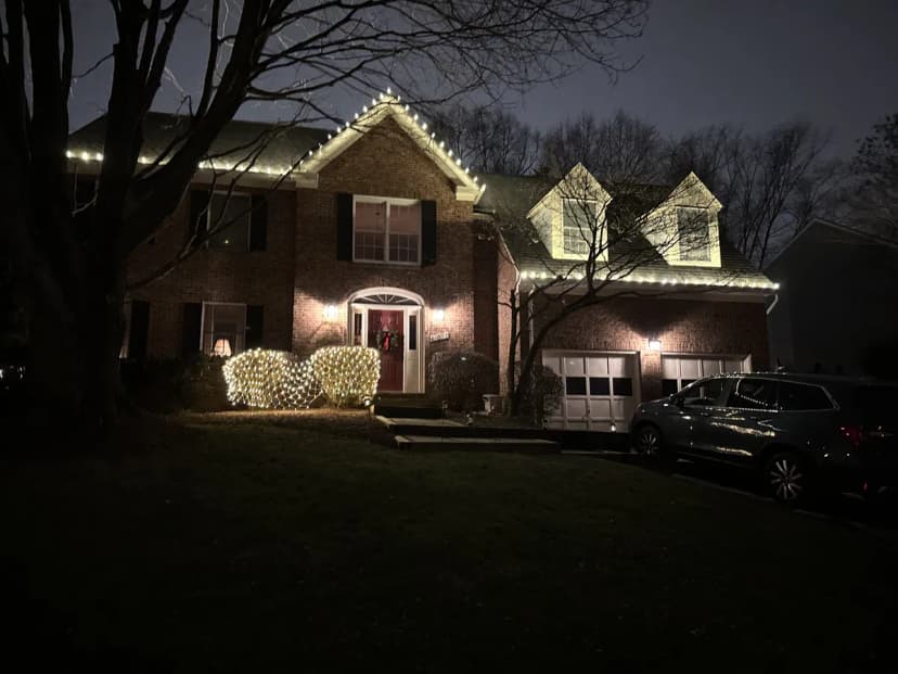Christmas light installation in Vienna, Virginia by Light DMV — professional holiday lighting service
