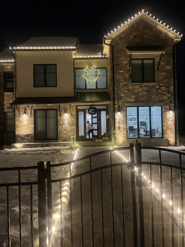 Christmas light installation in Alexandria, VA — LightDMV