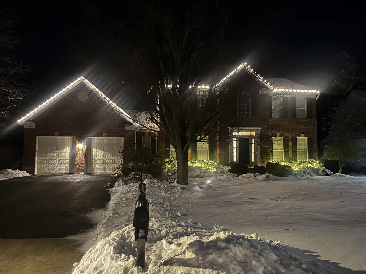 Christmas light installation in Alexandria, VA — LightDMV