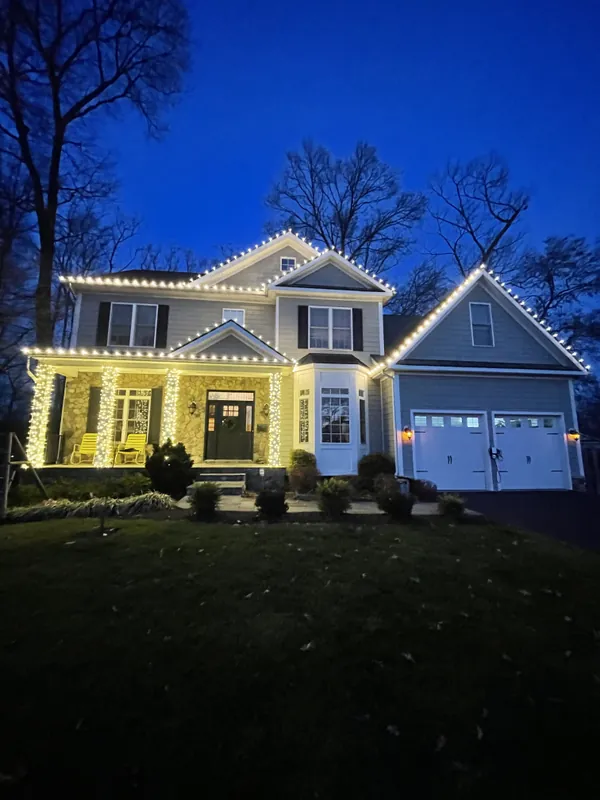 Christmas light installation in Alexandria, VA — LightDMV