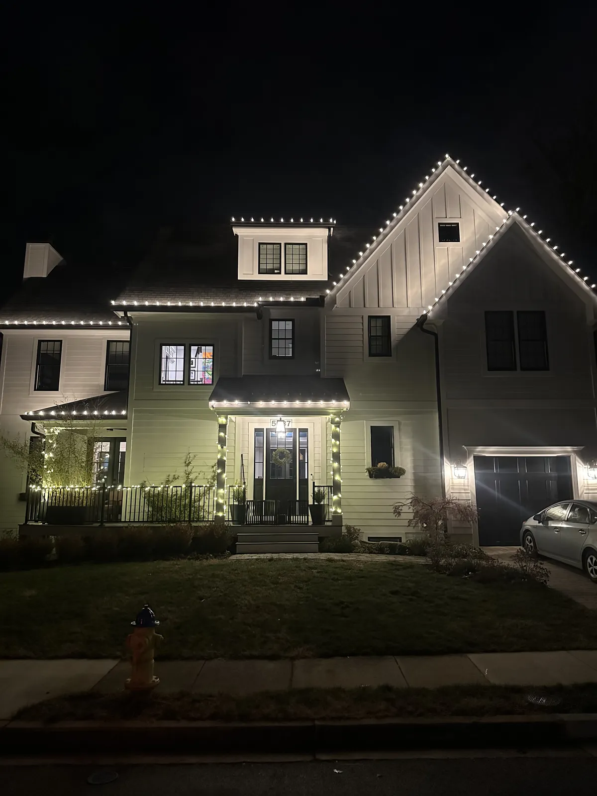 Christmas light installation in Arlington, VA — LightDMV