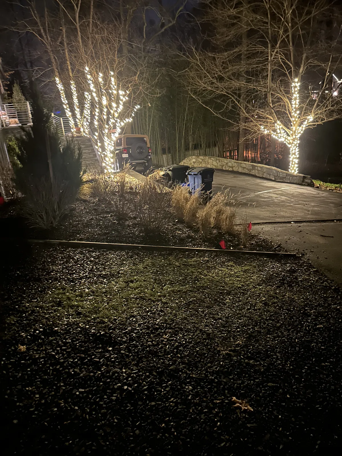 Christmas light installation in Capitol Hill, DC — LightDMV