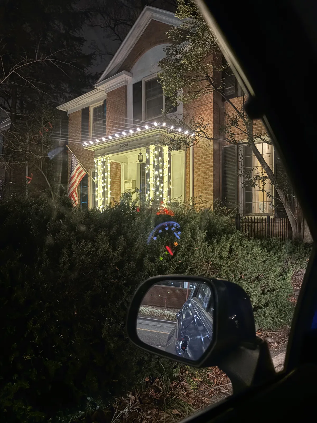 Christmas light installation in Columbia Heights, DC — LightDMV