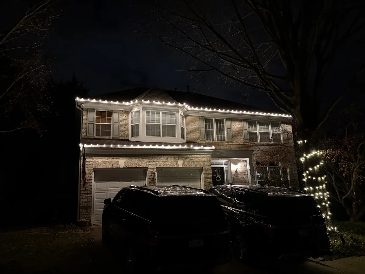 Christmas light installation in Darnestown, MD — LightDMV