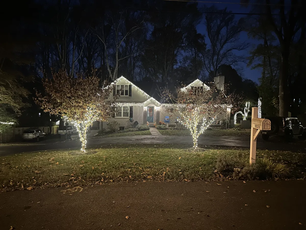 Christmas light installation in Darnestown, MD — LightDMV
