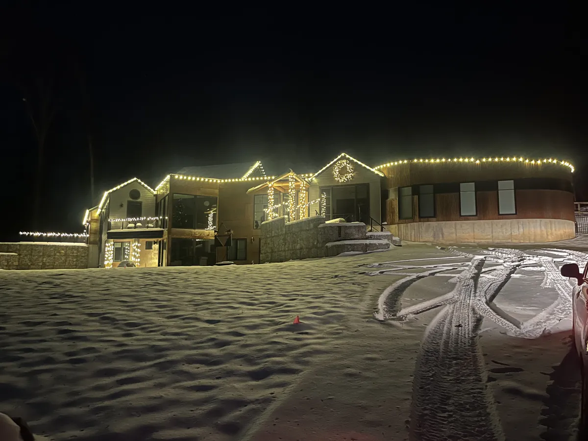 Christmas light installation in Fairfax, VA — LightDMV