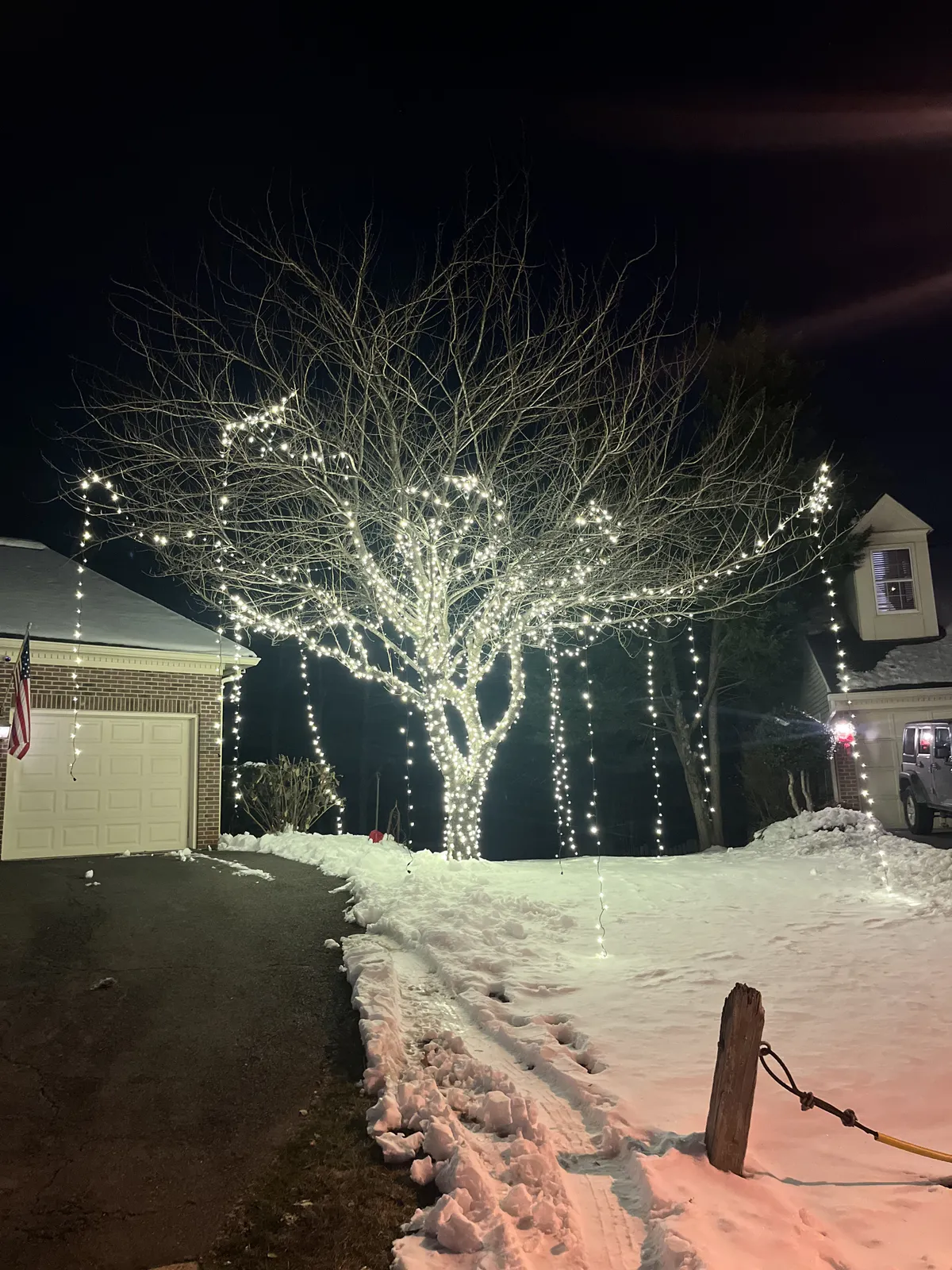 Christmas light installation in Gaithersburg, MD — LightDMV
