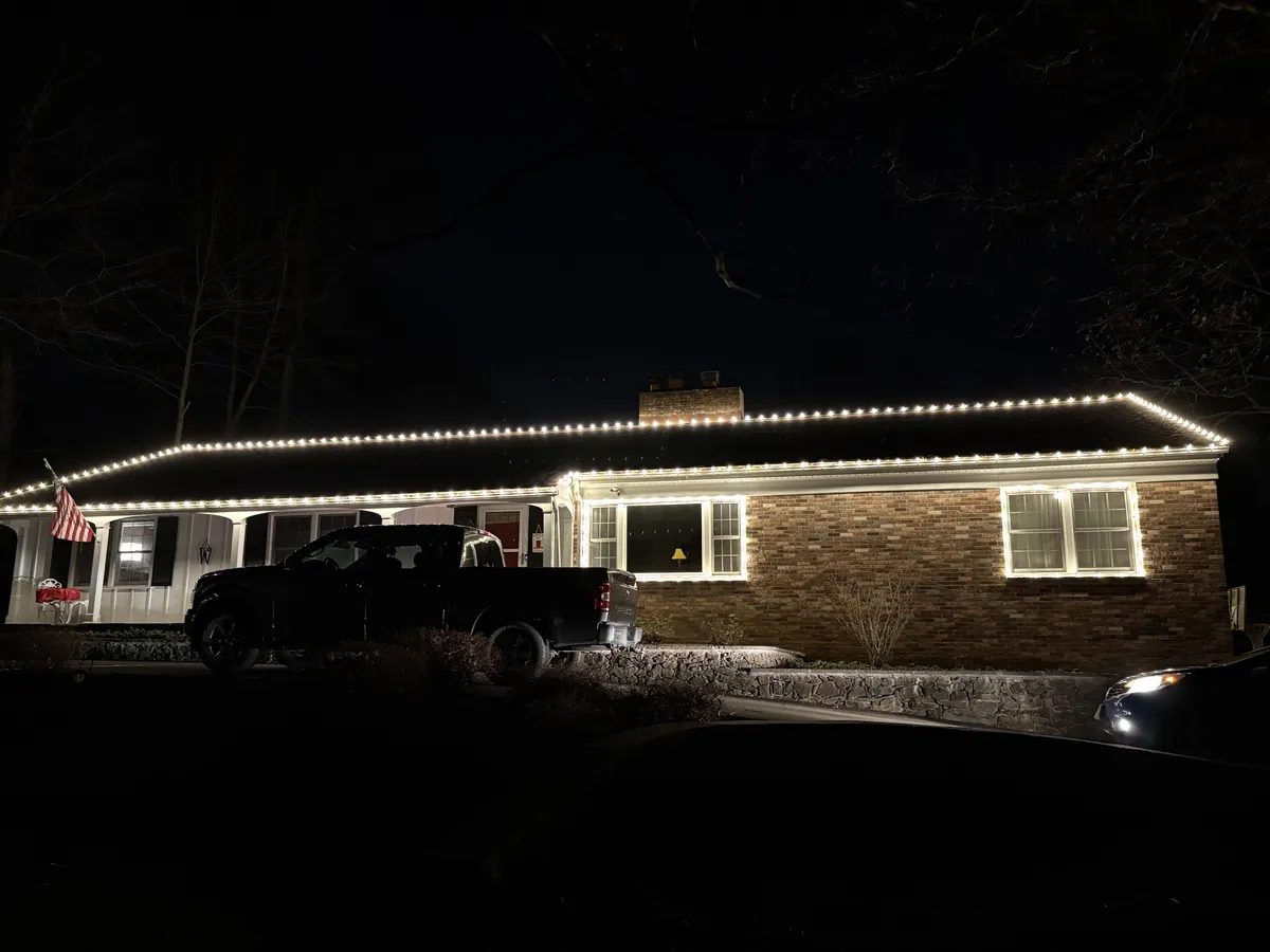 Christmas light installation in Great Falls, VA — LightDMV