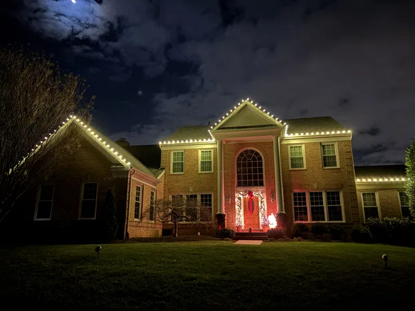 Christmas light installation in Great Falls, VA — LightDMV