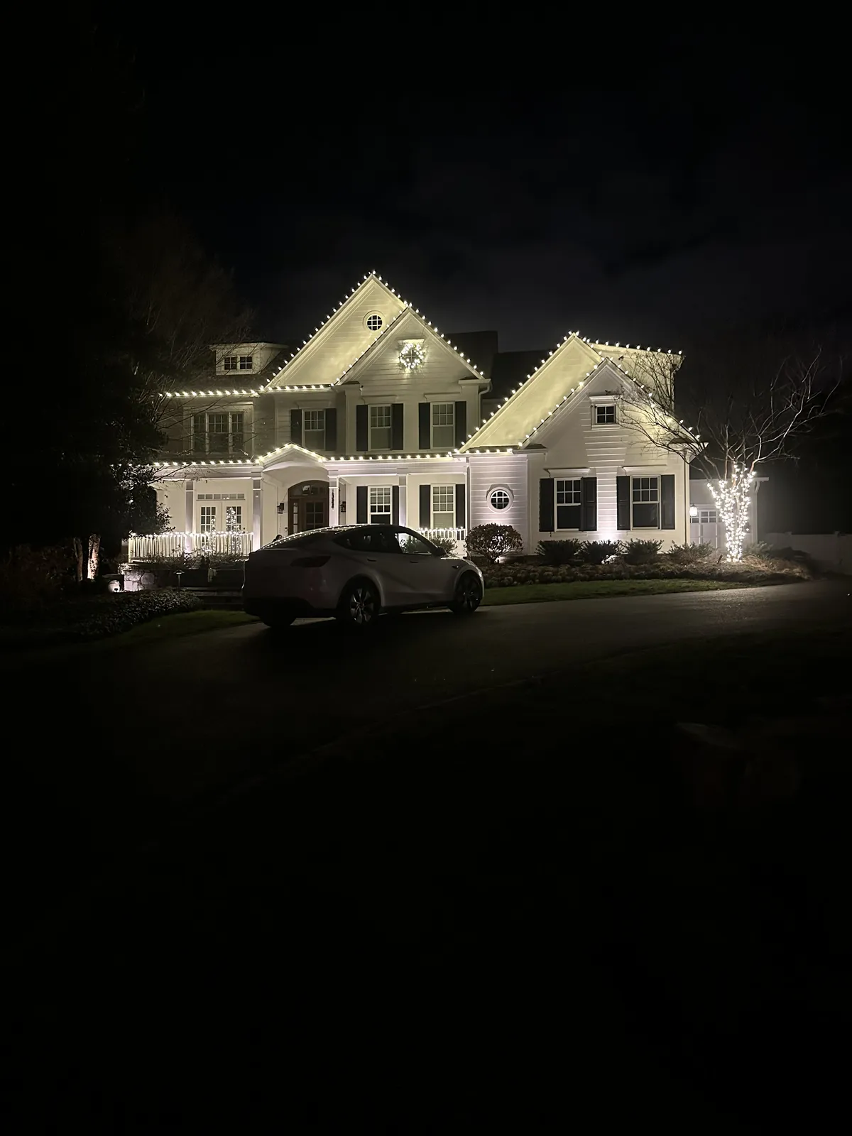 Christmas light installation in McLean, VA — LightDMV