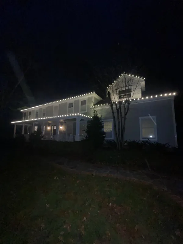 Christmas light installation in North Bethesda, MD — LightDMV