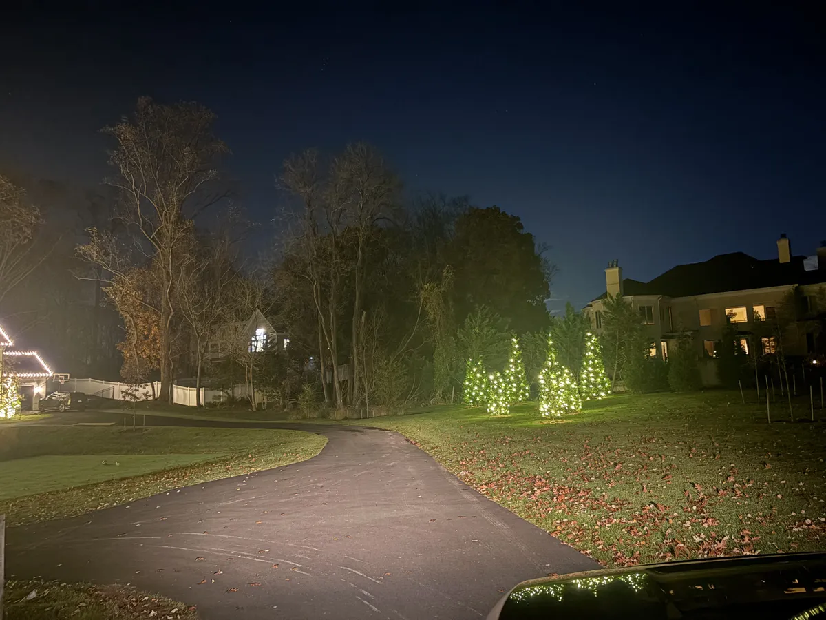 Christmas light installation in Silver Spring, MD — LightDMV