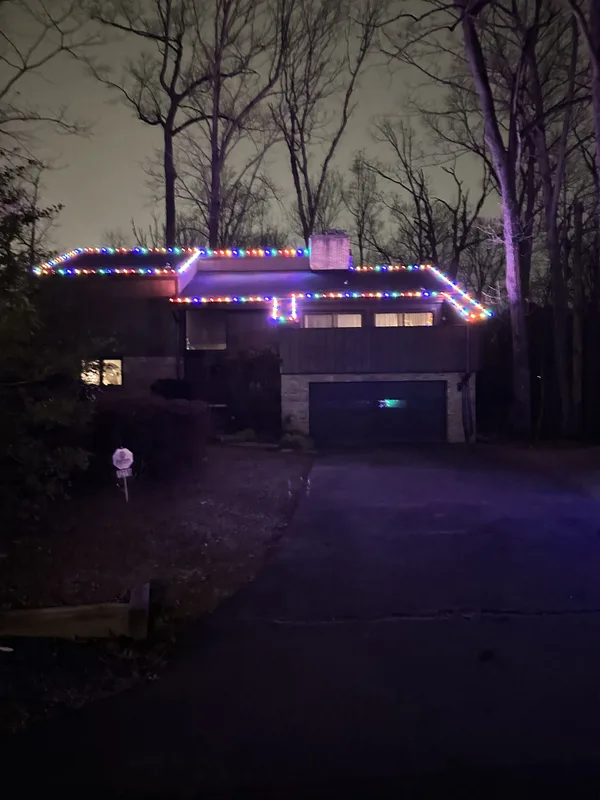 Christmas light installation in Tysons, VA — LightDMV
