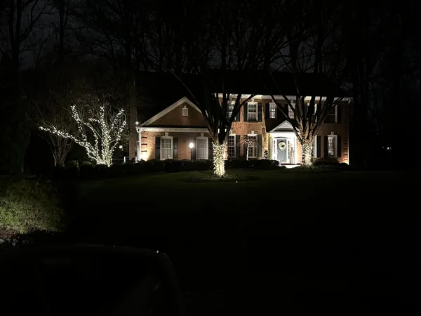 Christmas light installation in Vienna, VA — LightDMV